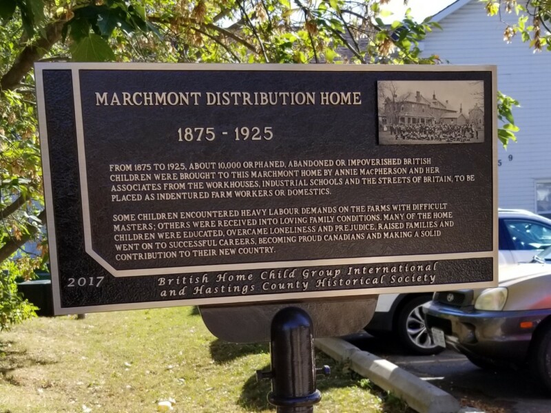 Historical Society Plaque Marchmont