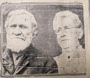 Old man and woman.
