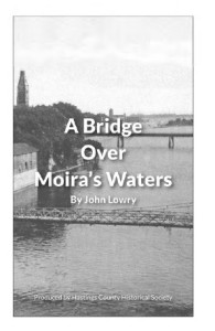 Cover of "A Bridge Over Moira's Waters" booklet.
